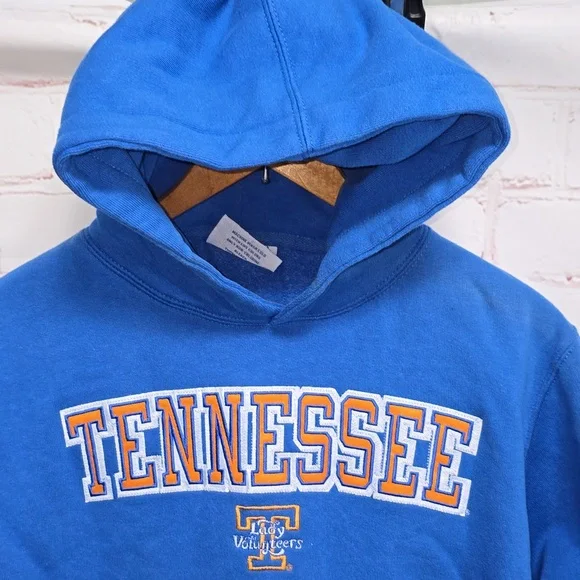 Castaways University Tennessee Volunteers Hoodie Sweatshirt Orange Embroidered - Picture 2 of 10